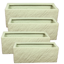 DONICA MROZOODPORNA FIBERSTONE KREMOWA KOMPLET 4SZT.