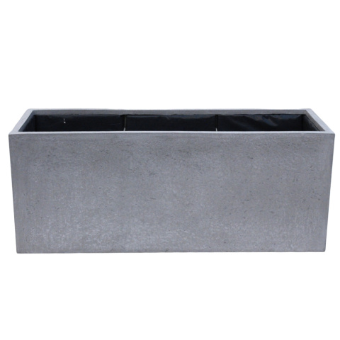 DONICA MROZOODPORNA Z WŁÓKNA SZKLANEGO 150X50X60 CM JASNY BETON DONICA MROZOODPORNA Z WŁÓKNA SZKLANEGO 150X50X60 CM JASNY BETON