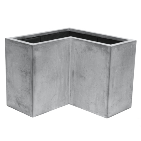 DONICA Z WŁÓKNA SZKLANEGO W KSZTAŁCIE LITERY L 70X70X90X40 CM DONICA Z WŁÓKNA SZKLANEGO W KSZTAŁCIE LITERY L 70X70X90X40 CM