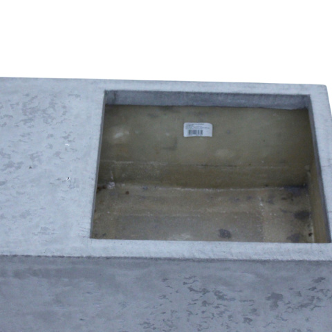 ŁAWKA Z WŁÓKNA SZKLANEGO IMITACJA BETONU 150X38X40 CM ŁAWKA Z WŁÓKNA SZKLANEGO IMITACJA BETONU 150X38X40 CM