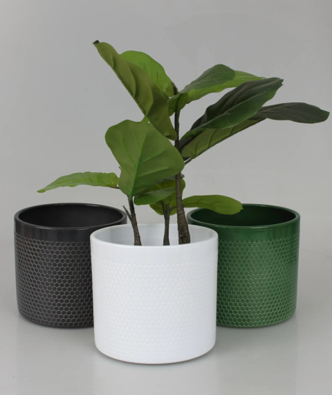 Osłonka ceramiczna z ceramiki kompozycja dekoracja Osłonka ceramiczna z ceramiki kompozycja dekoracja