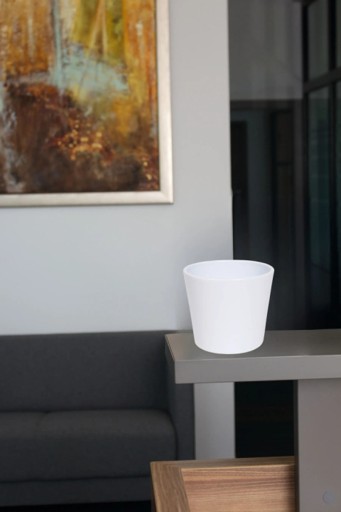 OSŁONKA Z CERAMIKI CERAMICZNA BIAŁA MATOWA OSŁONKA Z CERAMIKI CERAMICZNA BIAŁA MATOWA