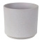 OSŁONKA CERAMICZNA CYLINDER JASNY GRAFIT STRUKTURA GŁADKA H18 Ø20,5 cm