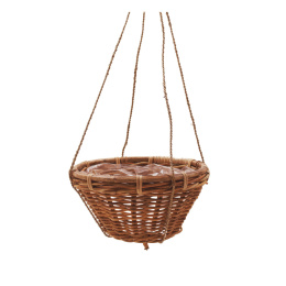 OSŁONKA WISZĄCA RATTAN NATURAL H15x25CM