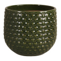 OSŁONKA CERAMICZNA SZKLIWIONA ZIELONA