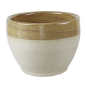 CERAMICZNA DONICA MROZOODPORNA SZKLIWIONA BRĄZOWA OGRODOWA KOMPLET 3SZT CERAMICZNA DONICA MROZOODPORNA SZKLIWIONA BRĄZOWA OGRODOWA KOMPLET 3SZT