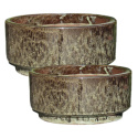 CERAMICZNA DONICA MROZOODPORNA SZKLIWIONA ZIELONA AVIGNON OGRODOWA CERAMICZNA DONICA MROZOODPORNA SZKLIWIONA ZIELONA AVIGNON OGRODOWA