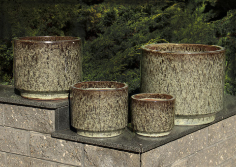 CERAMICZNA DONICA MROZOODPORNA SZKLIWIONA ZIELONA AVIGNON OGRODOWA CERAMICZNA DONICA MROZOODPORNA SZKLIWIONA ZIELONA AVIGNON OGRODOWA