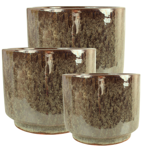 CERAMICZNA DONICA MROZOODPORNA SZKLIWIONA ZIELONA AVIGNON OGRODOWA CERAMICZNA DONICA MROZOODPORNA SZKLIWIONA ZIELONA AVIGNON OGRODOWA