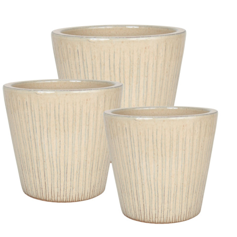 DONICA CERAMICZNA SZKLIWIONA MROZOODPORNA KREMOWA DONICA CERAMICZNA SZKLIWIONA MROZOODPORNA KREMOWA