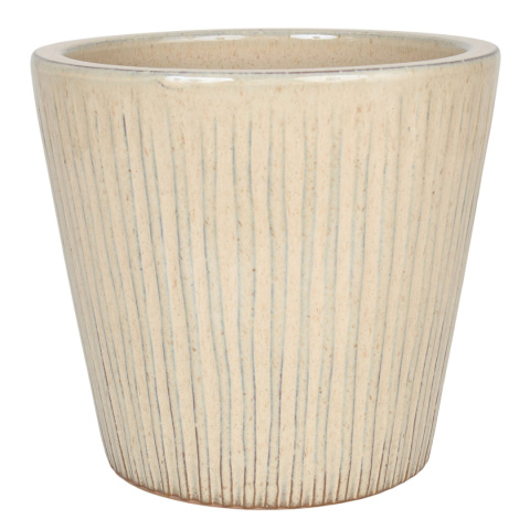 DONICA CERAMICZNA SZKLIWIONA MROZOODPORNA KREMOWA DONICA CERAMICZNA SZKLIWIONA MROZOODPORNA KREMOWA