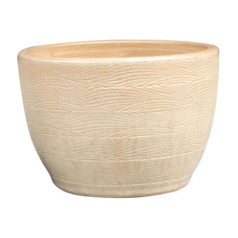 DONICA CERAMICZNA SZKLIWIONA MROZOODPORNA KREMOWA OGRODOWA DONICA CERAMICZNA SZKLIWIONA MROZOODPORNA KREMOWA OGRODOWA