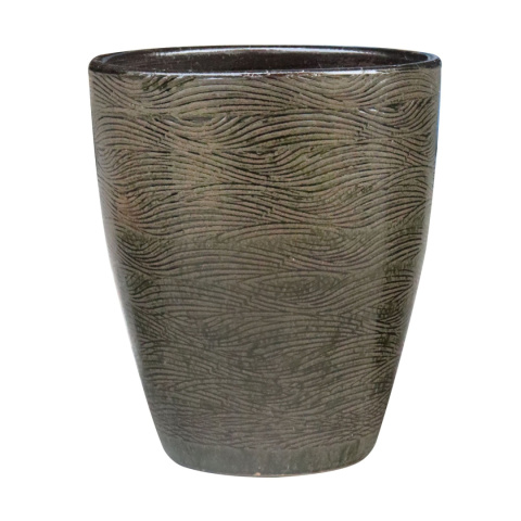 DONICA CERAMICZNA SZKLIWIONA MROZOODPORNA BRĄZOWA OGRODOWA DONICA CERAMICZNA SZKLIWIONA MROZOODPORNA BRĄZOWA OGRODOWA