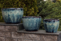 DONICA CERAMICZNA SZKLIWIONA MROZOODPORNA