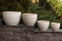 DONICA CERAMICZNA SZKLIWIONA MROZOODPORNA PLAIN BIAŁA OGRODOWA H:26x36cm DONICA CERAMICZNA SZKLIWIONA MROZOODPORNA PLAIN BIAŁA OGRODOWA H:26x36cm