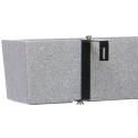 DONICA IQ HANG-UP CZARNA H:13x15x39cm + UCHWYT BALKONOWY