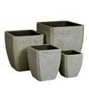 DONICA MROZOODPORNA LEKKI CEMENT JASNY GRAFIT H:39x36x36cm DONICA MROZOODPORNA LEKKI CEMENT JASNY GRAFIT H:39x36x36cm