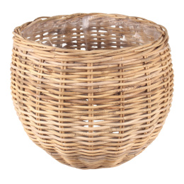 OSŁONKA DONICA RATTANOWA BOHO NATURALNA KOMPLET 3SZT