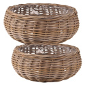 OSŁONKA RATTAN NATURALNA UFO