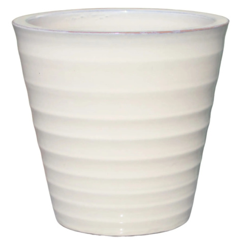 CERAMICZNA DONICA MROZOODPORNA SZKLIWIONA KREMOWA OGRODOWA ZEWNĘTRZNA CERAMICZNA DONICA MROZOODPORNA SZKLIWIONA KREMOWA OGRODOWA ZEWNĘTRZNA