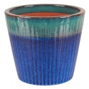 DONICA CERAMICZNA SZKLIWIONA MROZOODPORNA BICOLOR