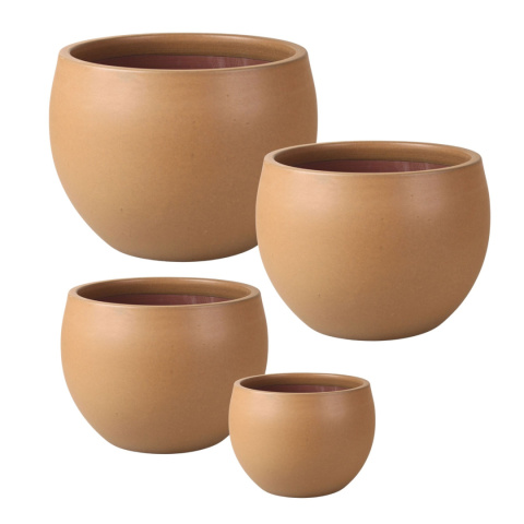 DONICA CERAMICZNA SZKLIWIONA MROZOODPORNA OGRODOWA BRĄZOWA DONICA CERAMICZNA SZKLIWIONA MROZOODPORNA OGRODOWA BRĄZOWA