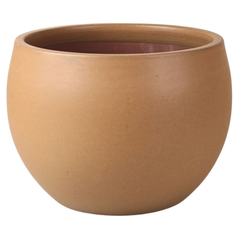 DONICA CERAMICZNA SZKLIWIONA MROZOODPORNA OGRODOWA BRĄZOWA DONICA CERAMICZNA SZKLIWIONA MROZOODPORNA OGRODOWA BRĄZOWA