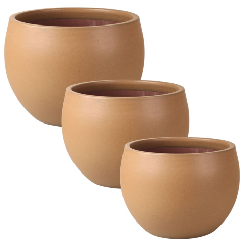 DONICA CERAMICZNA SZKLIWIONA MROZOODPORNA OGRODOWA BRĄZOWA DONICA CERAMICZNA SZKLIWIONA MROZOODPORNA OGRODOWA BRĄZOWA