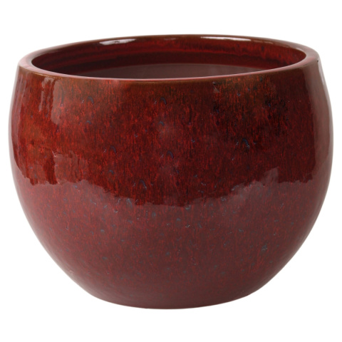 DONICA CERAMICZNA SZKLIWIONA MROZOODPORNA OGRODOWA CZERWONA DONICA CERAMICZNA SZKLIWIONA MROZOODPORNA OGRODOWA CZERWONA