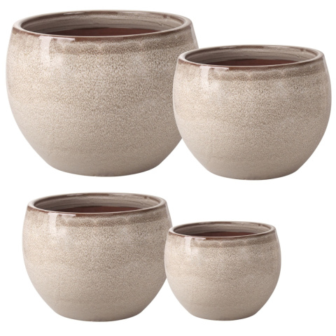 DONICA CERAMICZNA SZKLIWIONA MROZOODPORNA OGRODOWA SZARA DONICA CERAMICZNA SZKLIWIONA MROZOODPORNA OGRODOWA SZARA