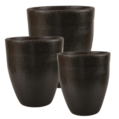 DONICA MROZOODPORNA CERAMICZNA SZKLIWIONA CZARNA OGRODOWA ZEWNĘTRZNA DONICA MROZOODPORNA CERAMICZNA SZKLIWIONA CZARNA OGRODOWA ZEWNĘTRZNA