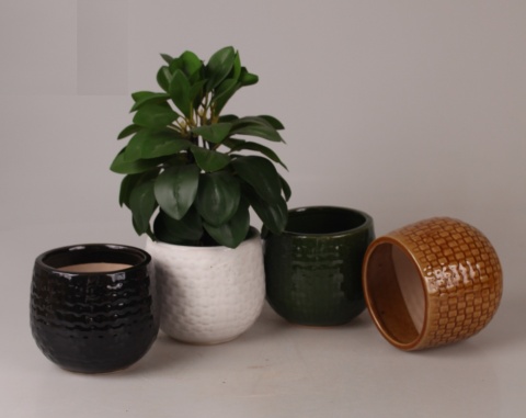 OSŁONKA CERAMICZNA SZKLIWIONA CZARNA OSŁONKA CERAMICZNA SZKLIWIONA CZARNA