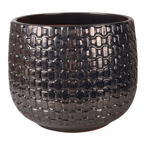 OSŁONKA CERAMICZNA SZKLIWIONA SREBRNA KOMPLET 3SZT DEKORACJA DO DOMU OSŁONKA CERAMICZNA SZKLIWIONA SREBRNA KOMPLET 3SZT DEKORACJA DO DOMU
