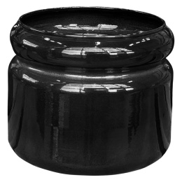 DONICA Z METALU METALOWA RANDOLF CZARNA H:26x31