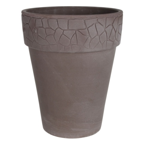 DONICA Z TERAKOTY ROCCIA BASALT H:31x26