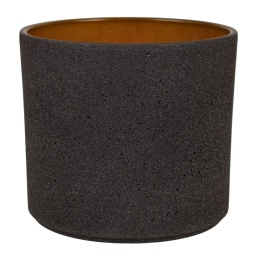 OSŁONKA CERAMICZNA 18x21,6cm ANTRACYT PILLAR LAVA