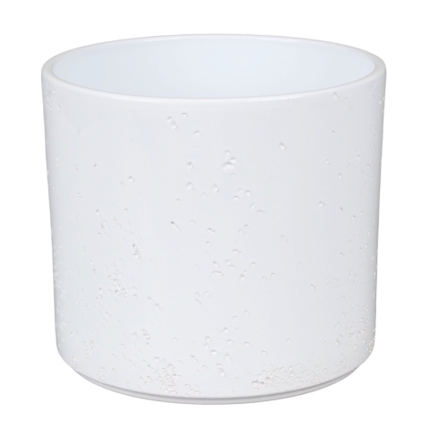 OSŁONKA CERAMICZNA 18x21,6cm BIAŁA POŁYSK PILLAR LAVA CERMAX