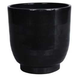 OSŁONKA CERAMICZNA CZARNA 27,5xH:27,5 cm