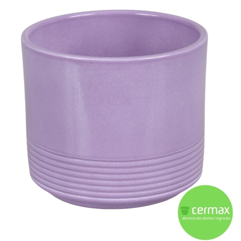 OSŁONKA CERAMICZNA KOMPLET 4SZT NIEBIESKA LAZUR CYLINDER RILLE 992