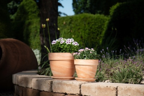 PODSTAWKA POD DONICĘ TERAKOTA MROZOODPORNA GLINIANA HM PIASKOWA