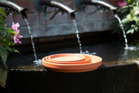 PODSTAWKA POD DONICĘ TERAKOTA MROZOODPORNA GLINIANA NATURALNA