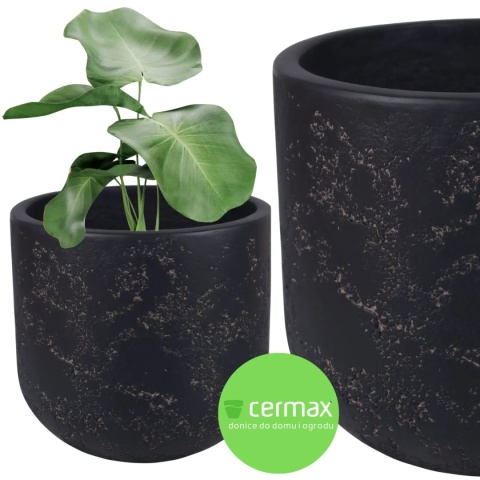 DONICA OGRODOWA DONICZKA KWADRATOWA MROZOODPORNA KOMPLET 4 SZTUK