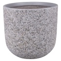 DONICA 48x51CM MROZOODPORNA OGRODOWA WYSOKA KAMIENNA SZARA