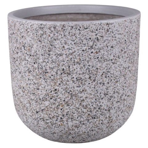 DONICA 70x74CM MROZOODPORNA OGRODOWA WYSOKA KAMIENNA SZARA