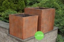 DONICA 30x30CM OGRODOWA MROZOODPORNA KWADRAT CORTEN