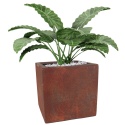 DONICA 40x40CM MROZOODPORNA OGRODOWA KWADRATOWA CORTEN