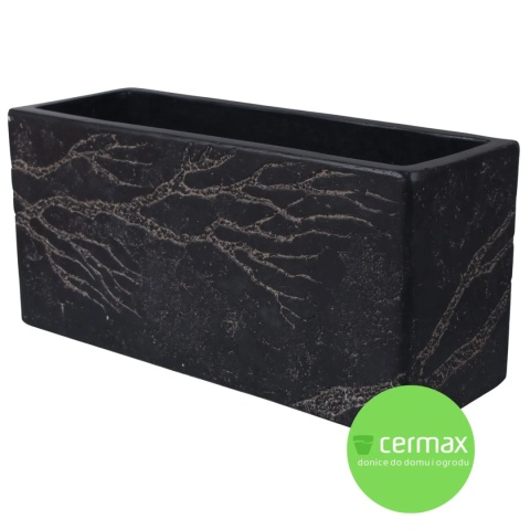 DONICA OGRODOWA DONICZKA PROSTOKĄTNA MROZOODPORNA KOMPLET 3 SZTUK