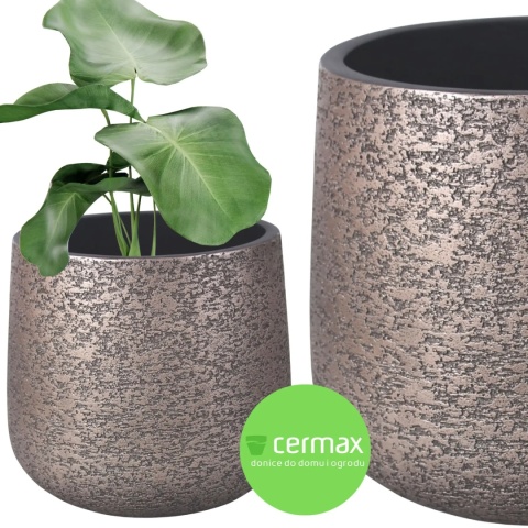 DONICA OGRODOWA DONICZKA MROZOODPORNA BRĄZOWA