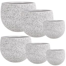 DONICA ROCKY MROZOODPORNA NISKA KAMIENNY SZARY KOMPLET 6SZT.