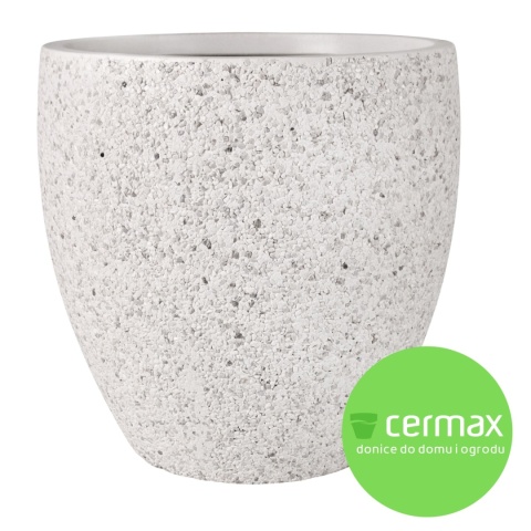 DONICA ROCKY MROZOODPORNA WYSOKA KAMIENNY BIAŁY H:54x54cm